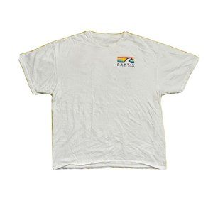 Destin Florida Beach Souvenir Layered Wave Tshirt XL